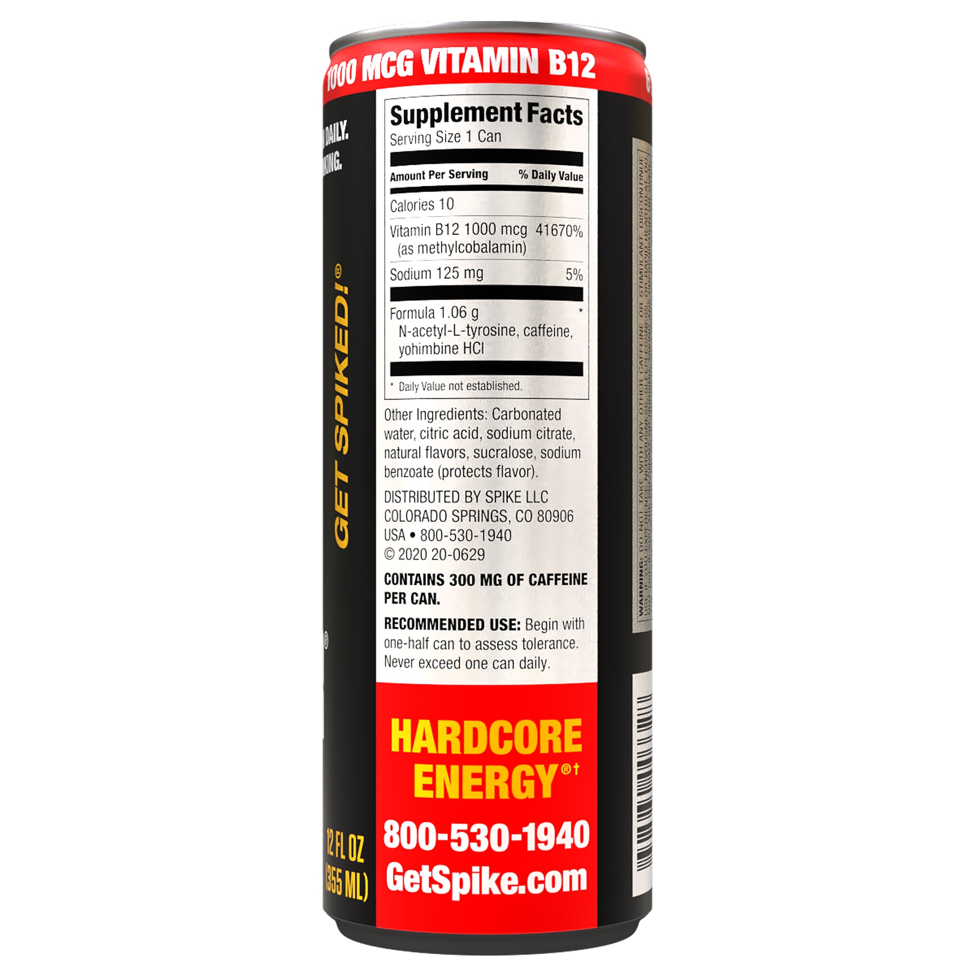 Spike Shooter Supplement Facts
