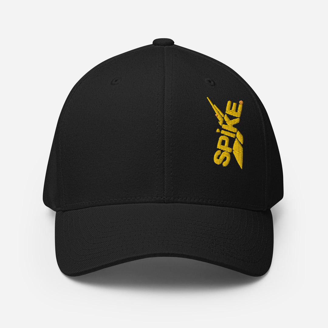 SPIKE Structured Flexfit Cap - Gold Logo